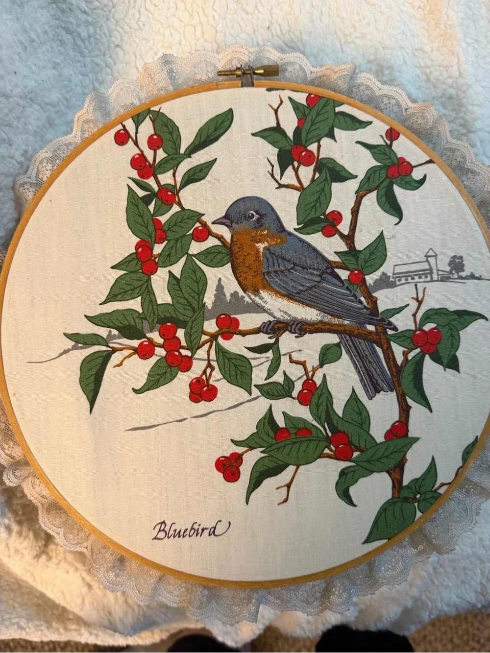 Surprise Vintage Bird Design Folk Art Piece Hand Picked By Posh Ambassador